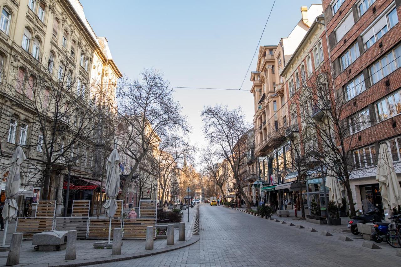N28 Studio Apartment In Andrassy Boulevard. Budapest Eksteriør billede